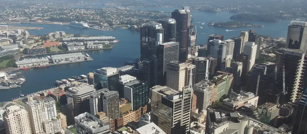Sydney skyline showcasing property valuation